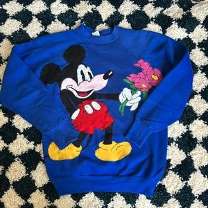Vintage DIY Mickey Mouse sweatshirt